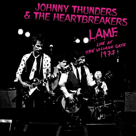 Johnny Thunders & Heartbreakers - L.A.M.F.  Live At The Village Gate 1977 - pink/black splatter - Music & Performance - Vinyl