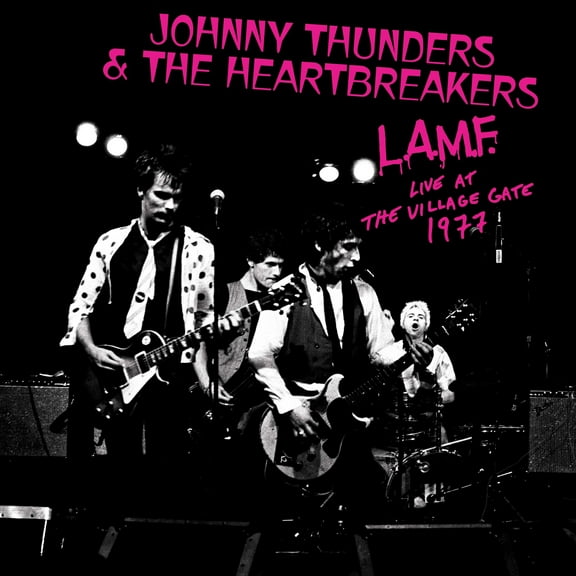 Johnny Thunders & Heartbreakers - L.A.M.F.  Live At The Village Gate 1977 - pink/black splatter - Music & Performance - Vinyl