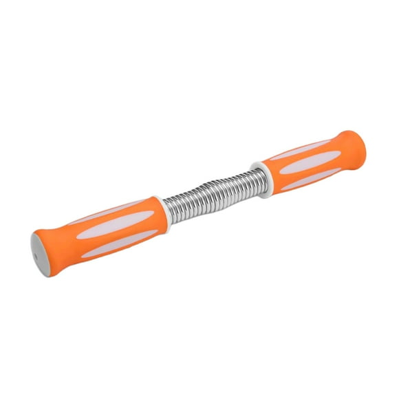 koolsoo Chest Expander Heavy Duty Chest Resistance Bar Upper Body Exercise Power Orange