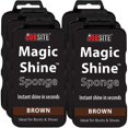 thumbnail image 1 of Instant Express Leather Boot & Shoe Shine Sponge - Brown - 6 Pack, 1 of 6