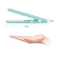 thumbnail image 3 of EECOO Hair Straightener Flat Iron, 4 Colors 2 in 1 Mini Bangs Hair Straightener Beauty Flat Iron Heating Curler Ceramic Tourmaline Plate Wave Straightener, 3 of 7