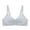 Blue, variant on purcolt Women's Front Closure Bras Full Coverage Supportive Wireless No Underwire Bras Casual Soft Everyday Mastectomy Bralettes