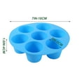 thumbnail image 6 of TERGAYEE Silicone Muffin Pan,Non-Stick Cupcake Pan for Baking,Non Stick Baking Pan,Muffin Cupcake Tin Tray Baking Mould,Air Fryer Accessories, 6 of 6
