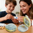 thumbnail image 5 of Medication Reminder Box With Portable And Portable Small Dispensing Device For Packaged Drugs, One Week Pill Organizer For Daily Medication Management, Compact Weekly Pill, 5 of 5