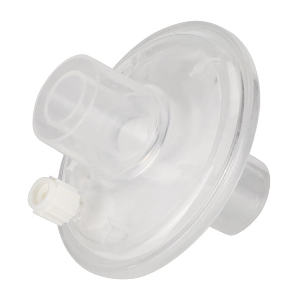 Filtro de ventilador, filtro de bacterias desechables Filtro de bacterias del ventilador Herramienta de ventilador médico Rendimiento lleno de energía