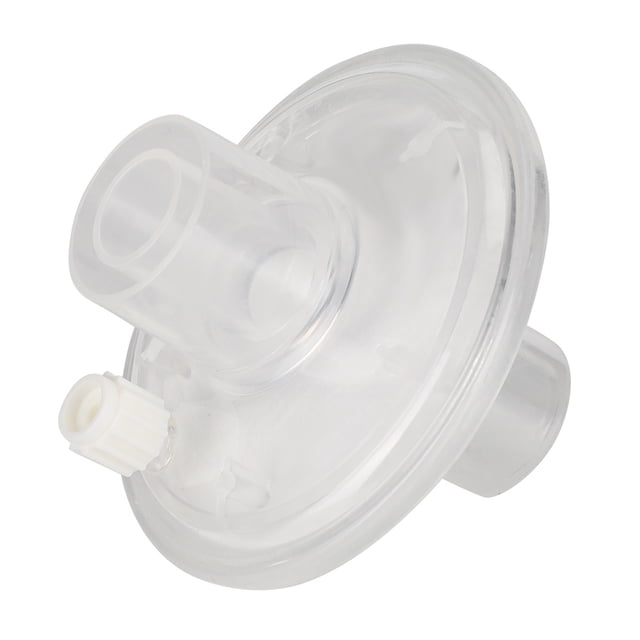 Filtro de ventilador, filtro de bacterias desechables Filtro de bacterias del ventilador Herramienta de ventilador médico Rendimiento lleno de energía