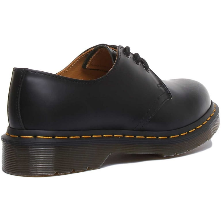 ブーツ Dr.Martens 1461 3-EYLET LEATHER SHOES Dr Martens 1461 Unisex 3 Eyelet Lace Up Smooth Leather Shoes in