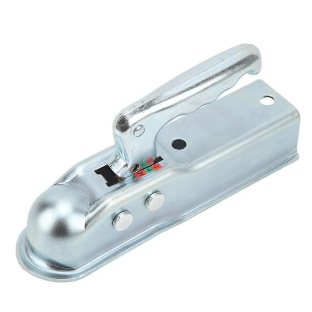 Attelage de Remorque, Attelage de Remorque à Langue Droite Résistant à l'Usure Haute Résistance Boule d'Attelage 50mm Capacité de Charge 3500 Lb pour Remorque