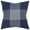 Indigo & White, variant on Indigo & White Plaid Pattern Throw Pillow