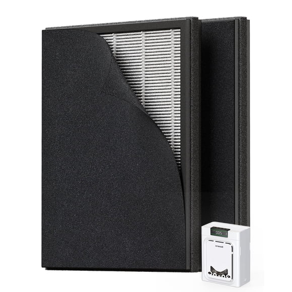 2 Replacement Filters for oneisall PP02 Pet Air Purifier