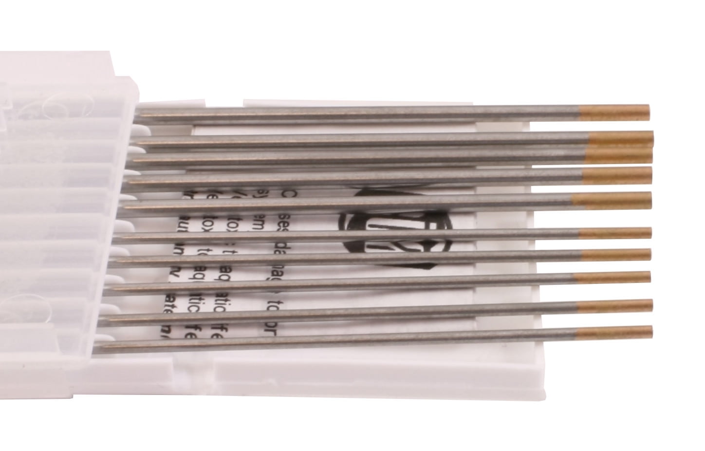 1//16/" /& 3//32/" x 7/" Gold Tip SÜA 1.5/% Lanthanated Tungsten Electrode Mixed Sizes