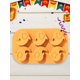 thumbnail image 3 of Molde Halloween Pastel Silicona Calabaza Murciélago Cráneo DIY Herramientas para Hornear (color) Naranja, 3 of 9