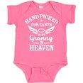 thumbnail image 3 of Inktastic Handpicked for Earth by My Granny in Heaven with Angel Wings Boys or Girls Baby Bodysuit, 3 of 5