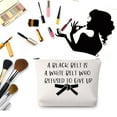 thumbnail image 5 of Martial Arts Taekwondo Karate Gifts Jiu Jitsu Gift A Black Belt Is A White Belt Who Refused To Give Up Cosmetic Bag Black Belt Taekwondo Fighter Gift MMA Judo Gift, 5 of 7