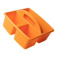thumbnail image 1 of Painting Basket Plastic Multi Compartments Basket Orange for Storage 1Pcs, 1 of 3