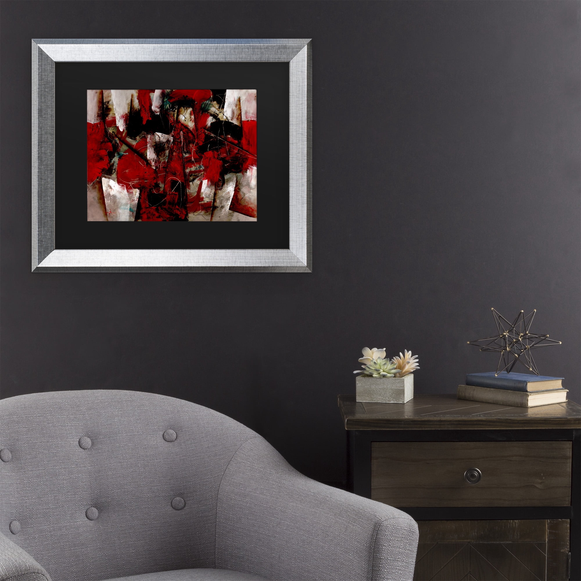 Trademark Fine Art 'Abstract IV' Canvas Art by Masters Fine Art