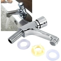 ABCISI Single Hole Bathroom Faucet, Face Basin Faucet for Bathroom Sink, Restroom Faucet, Cold Water Faucet for Home or Outdoor G1/2