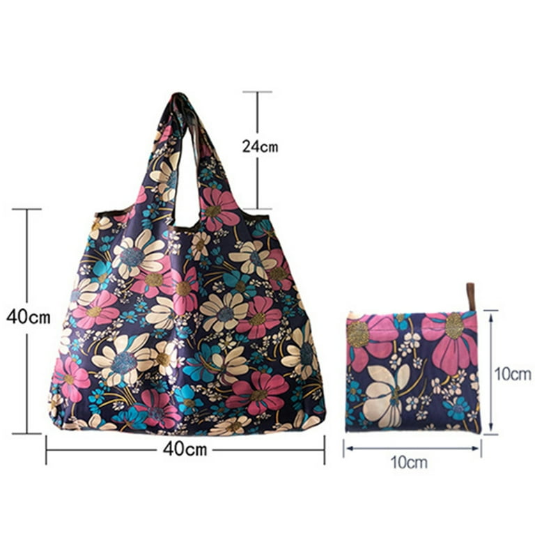 Multicolor Printed Cloth Shopping Bag