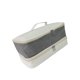 thumbnail image 4 of Bolsa de almacenamiento para secador de pelo de viaje, estuche de transporte de doble capa con divisor, maleta a prueba de polvo para peluqueros,, 4 of 8