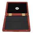 thumbnail image 4 of Clarinet Box, Wooden Magnet Switch 5 Grids Reed Box Saxophone Accessories Square  For Organization Log Color,Amber Color, 4 of 8