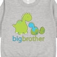 thumbnail image 3 of Inktastic Happy Dinosaur New Big Brother Toddler Sweatshirt, 3 of 4