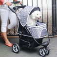 thumbnail image 2 of Gen7Pets Promenade Pet Stroller, Dog Stroller - Cat Stroller, Black Onyx, 2 of 4