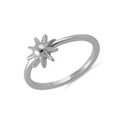 thumbnail image 2 of 925 Sterling Silver Oxidized Platinum Plated Here Comes The Sun Women Valentines Day Gifts Ring, 2 of 4