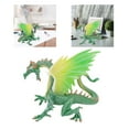 thumbnail image 1 of Dragon Model Plastic Flying Dragon Figurines, 6 Inch Figurine Toy For Collection, Home Decor, 1 of 8