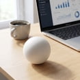 thumbnail image 3 of Moldable Fluid Ball Fidget Toy, Slow Rising Fidget Cheese Ball, Super Large Stress Relief Sensory Toy, White 50ml, 3 of 7