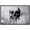 BLACK, variant on wall26 Framed Canvas Print Wall Art Melting Skull on Gritty Gray City Wall Abstract Shapes Digital Art Graffiti & Street Art Scenic Cityscape for Living Room, Bedroom, Office - 24"x36"