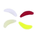 thumbnail image 2 of serony 50pcs/bag 2cm Soft Bread Bug Bionic Grubs Trout Lures Plastic Hand Pole Bait Artificial Fishing Lures, 2 of 7