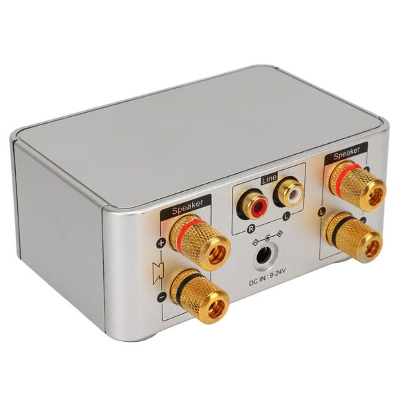 Bluetooth AmplifierBluetooth Amplifier Silver Mini Bluetooth Stereo Amplifier Audio Amplifier Extended Durability