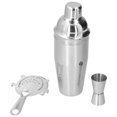 thumbnail image 1 of Loewten Cocktail Shaker Set, Stainless Steel Cost Effective Leakproof Convenient Barware Tool Kit For Party For Bar For Bartender, 1 of 8