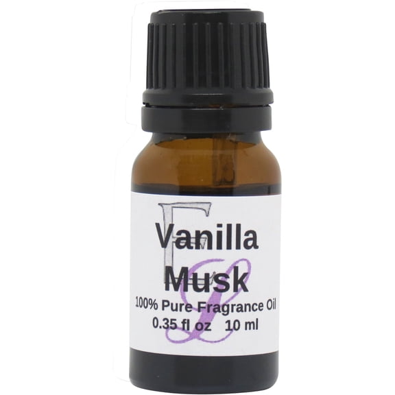Vanilla Musk Fragrance Oil by Eclectic Lady, 10 ml, Premium Grade Fragrance Oil