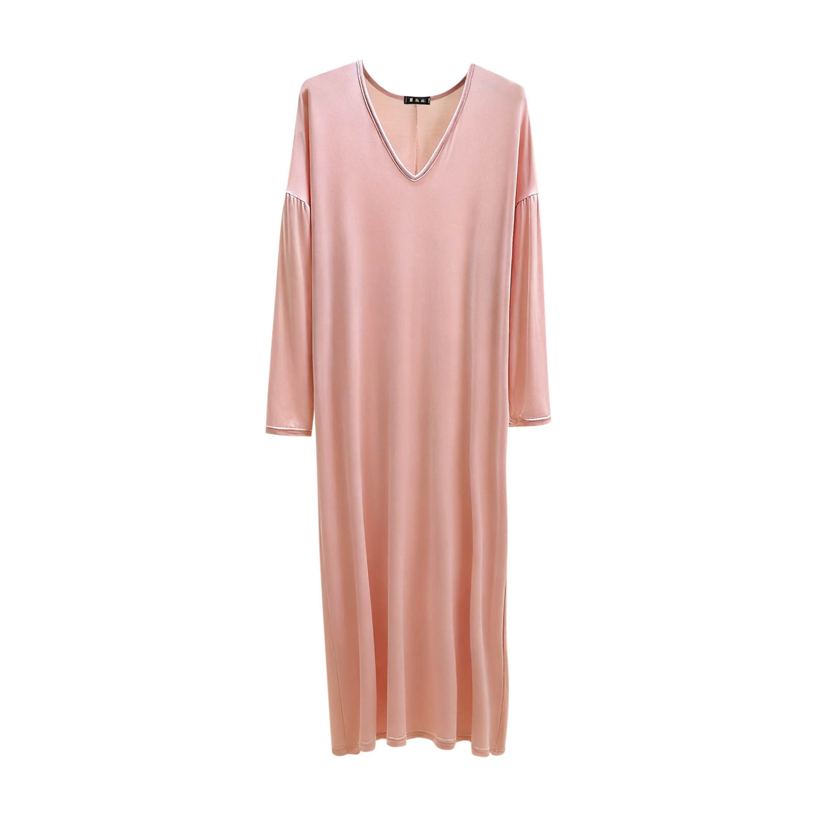 hotojiny Long Sleeve Sleep Shirts for Women Fall Soft Night Shirts
