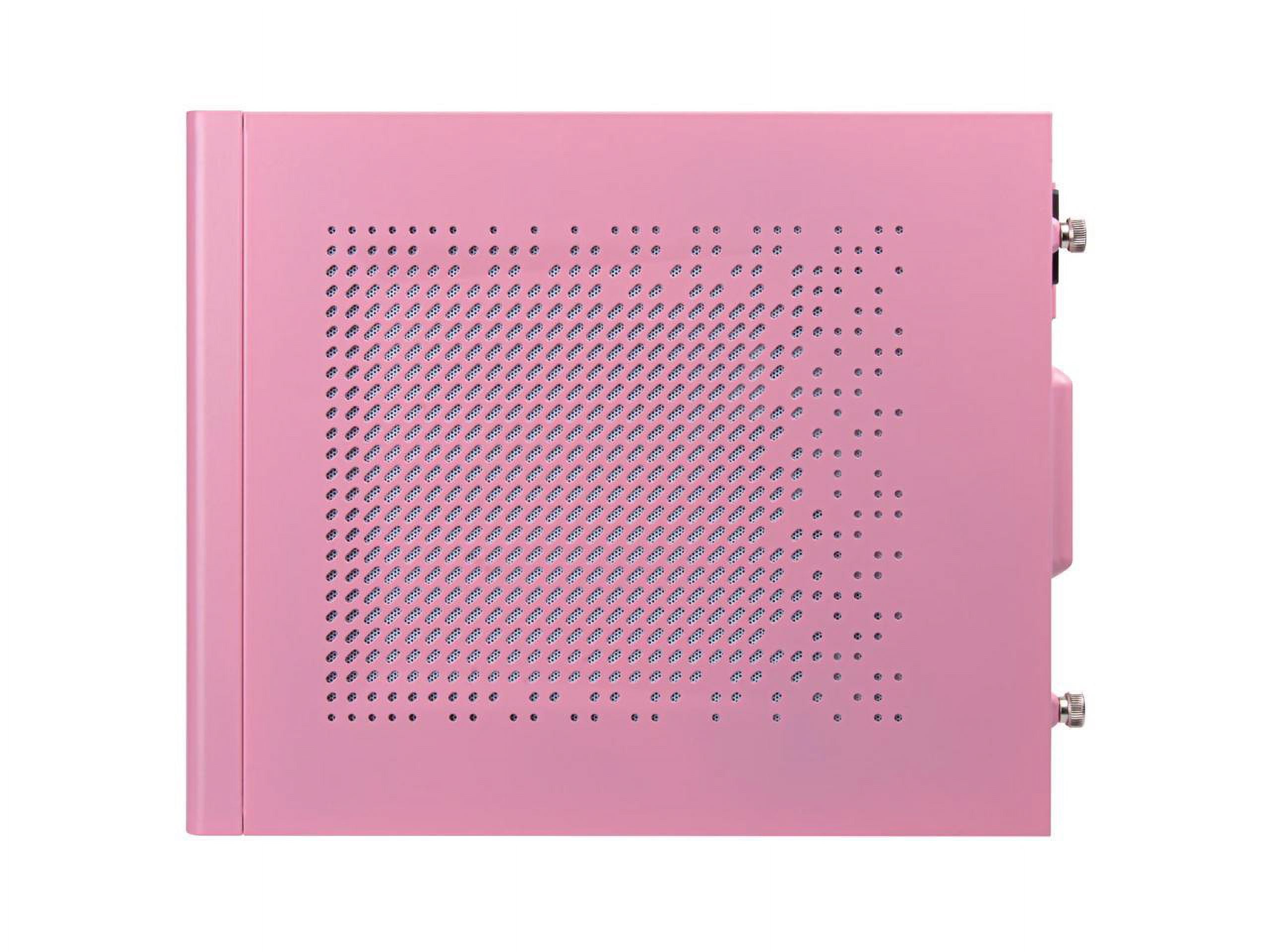 SilverStone Technology SUGO 16 Pink Mini-ITX Small Form Factor case with All Metal Construction, SST-SG16P