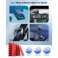 thumbnail image 7 of 4Pcs Adhesive Sticky Pads for Dash Cam, 3M VHB Square Heat Resistant Double-sided Sticker Replacement Fit for Windshield Dashcam Mount, 2.83" Car Windscreen Window Glass Mounting Tape Glue Strip, 7 of 7