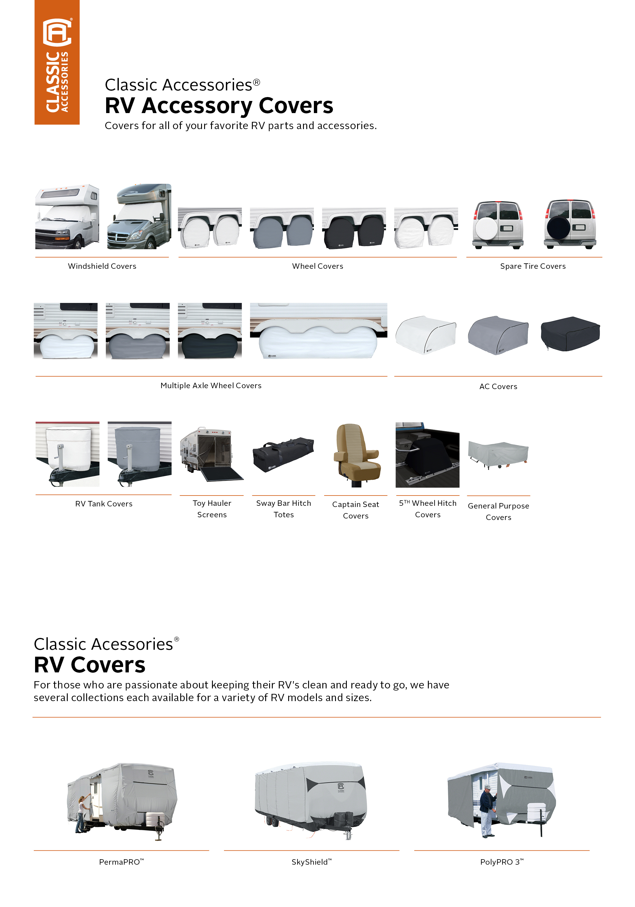 Classic Accessories OverDrive RV Windshield Cover, White - image 4 of 8