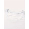 thumbnail image 4 of Vibrant Tomato & Letter Print T-shirt - Soft Short Sleeve Crew Neck Top for Women - Perfect Casual Wear for Summer & Spring Seasons, 4 of 6