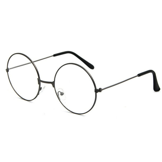 Gymnast henvise Stikke ud Windfall Metal Frame Round Glasses Clear Lens Glasses Lightweight Circle  Eyeglasses for Women Men - Walmart.com