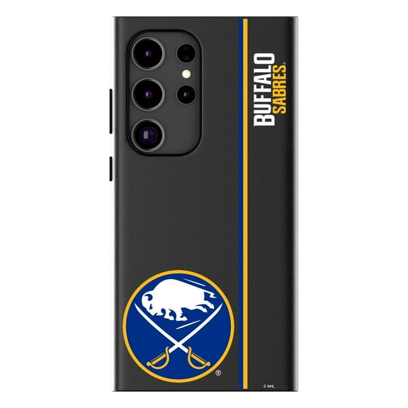 Keyscaper  Black Buffalo Sabres Galaxy Magnetic Bump Case