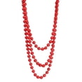 thumbnail image 5 of yotijay Elegant Faux Pearls Necklace Beads Cluster Long Chain Choker for Wedding, 5 of 5