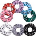 thumbnail image 1 of 8 coleteros de fútbol para el pelo, bandas elásticas para el pelo, regalos para niñas, accesorios deportivos para niñas, mujeres, jugadoras, entrenadoras y equipos., 1 of 2
