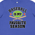 thumbnail image 4 of Inktastic Baseball is My Favorite Season Youth T-Shirt, 4 of 5