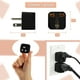 thumbnail image 3 of Adaptador universal, paquete de 2, adaptador de viaje negro, adaptador de enchufe de Reino Unido a EE. UU., adaptador de enchufe universal, adaptador de viaje universal, adaptador de enchufe europeo a, 3 of 4