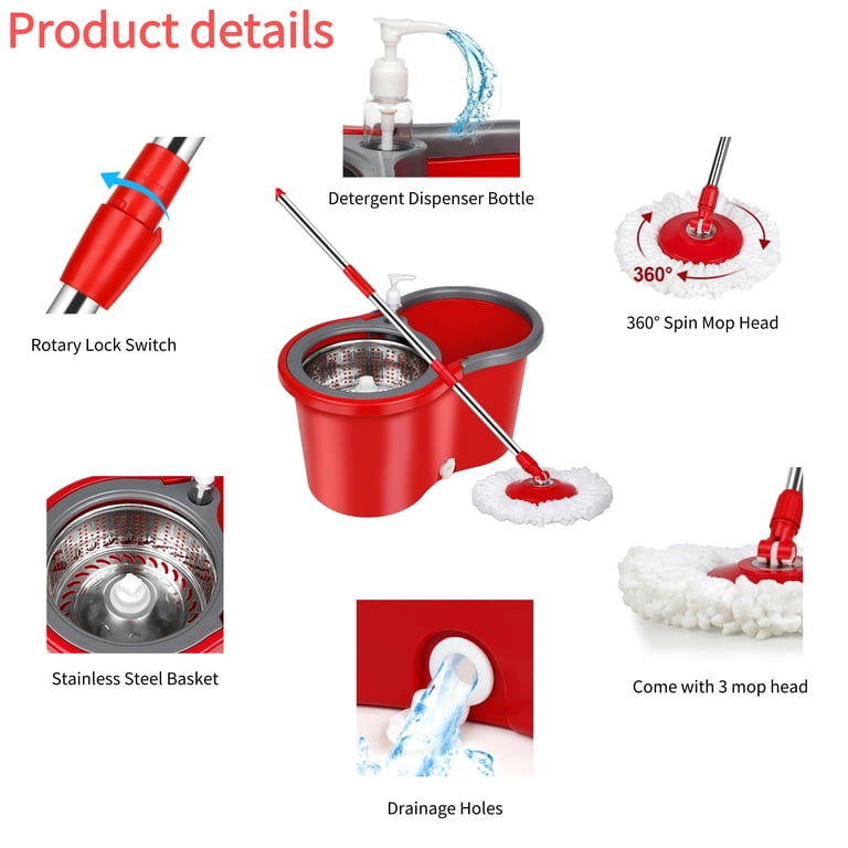 Spin Mop and Bucket System, 61