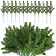 thumbnail image 1 of Ramas Artificiales de Pino de Norfolk para Navidad, Paquete de 10, 26 Cm, para Decoración Navideña, Guirnaldas, Repisas, Envoltura de Regalos, Decoración de Temporada para El Hogar., 1 of 5
