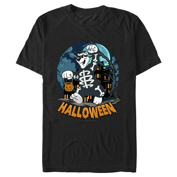 Men's ICEE Bear Halloween Scare  Graphic Tee Black 2X Large