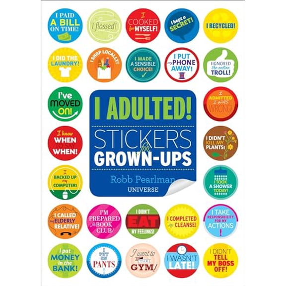 Pre-Owned I Adulted!: Stickers for Grown-Ups Paperback