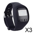 thumbnail image 1 of 3xSports Podómetro Reloj Calorías Contador De Pasos Para Niños Niñas Caminando Niños Negro, 1 of 8